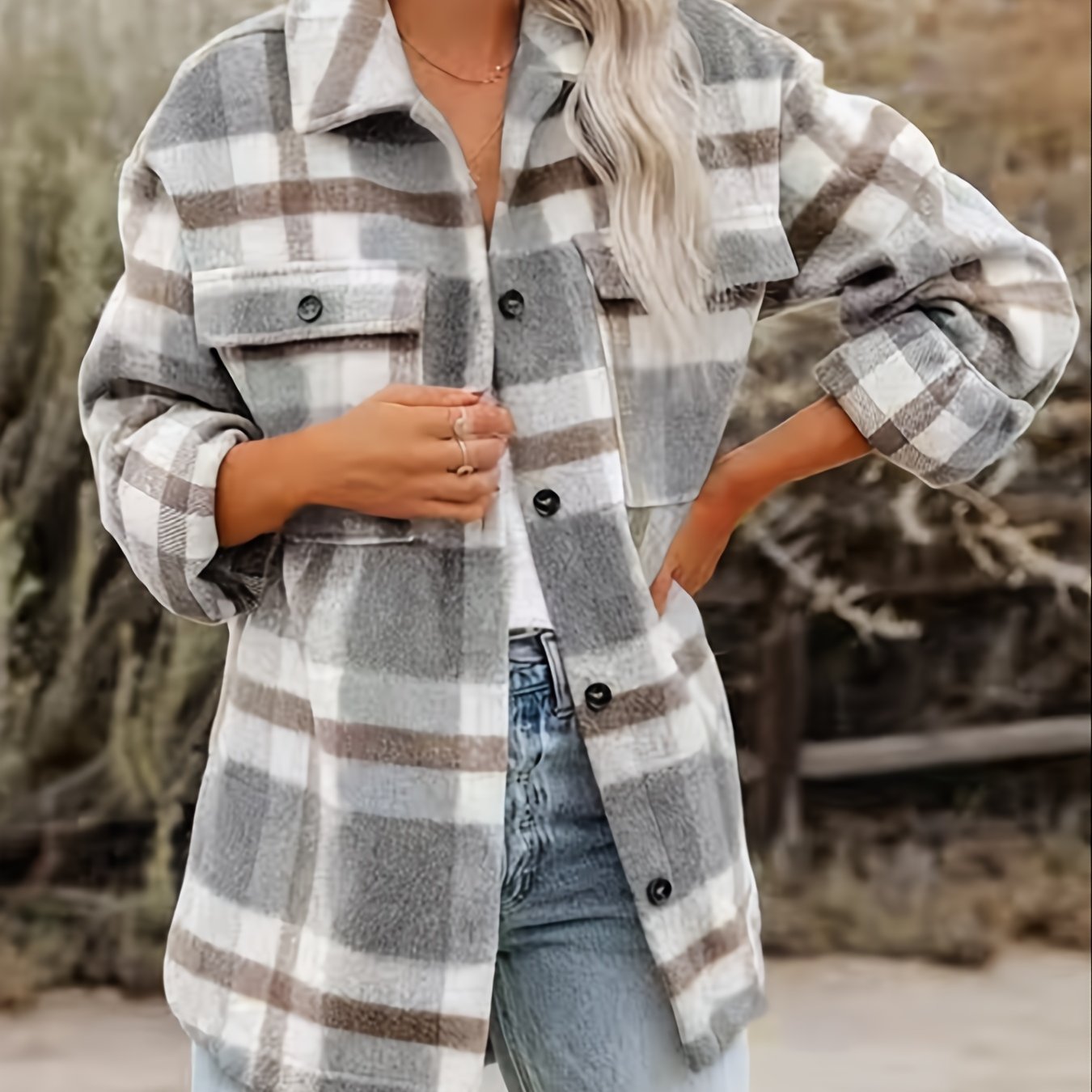 Lux Tweed Overshirt