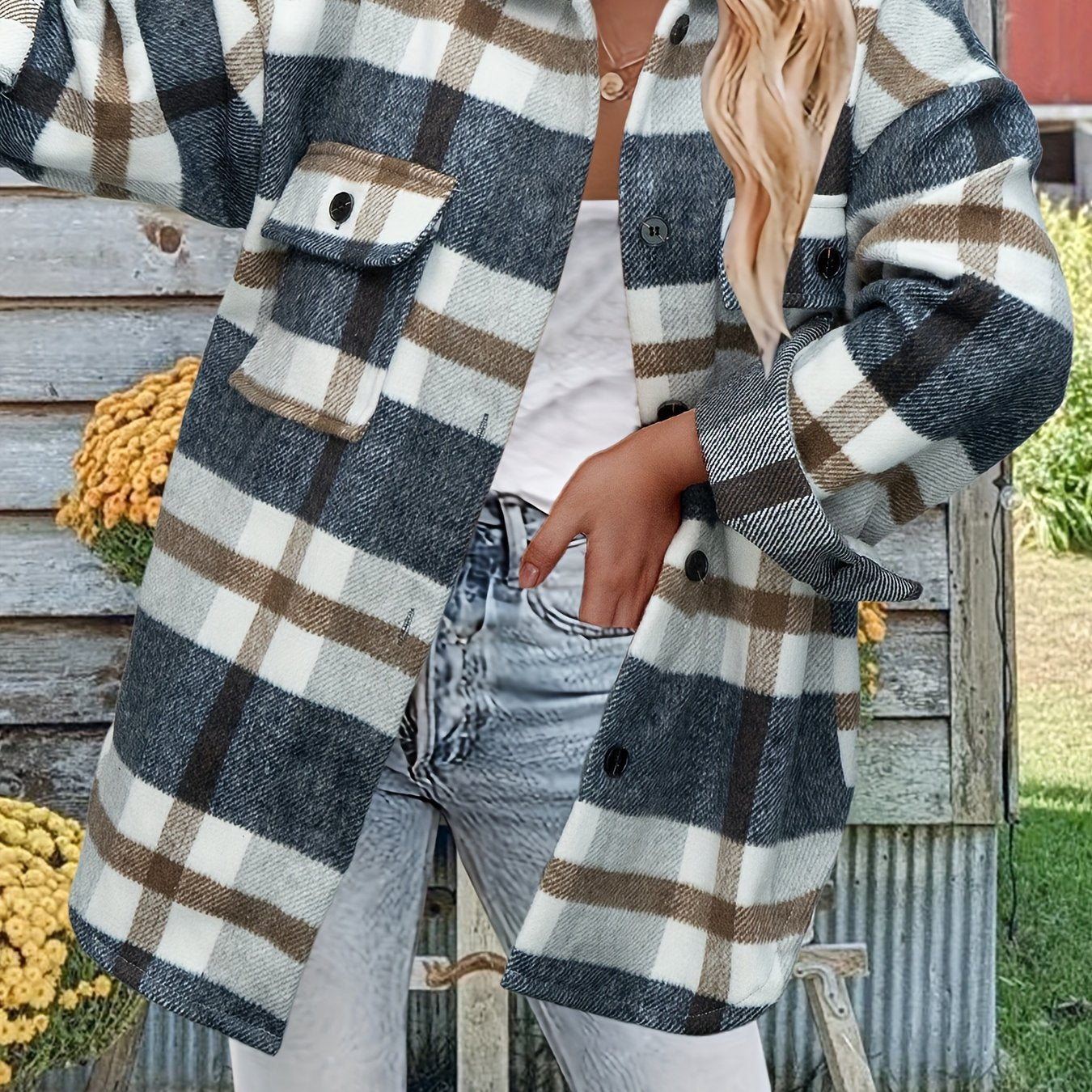 Lux Tweed Overshirt