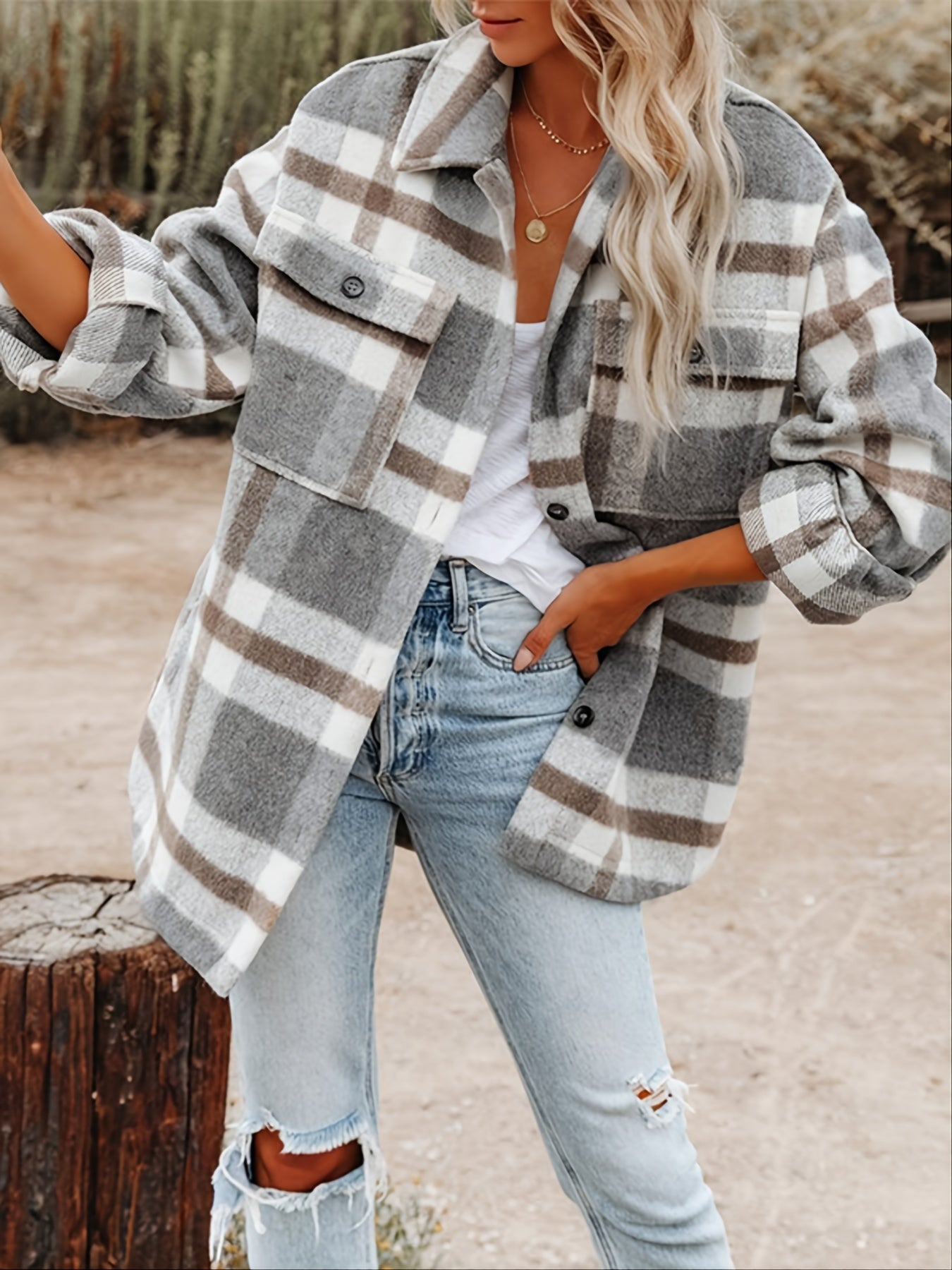 Lux Tweed Overshirt