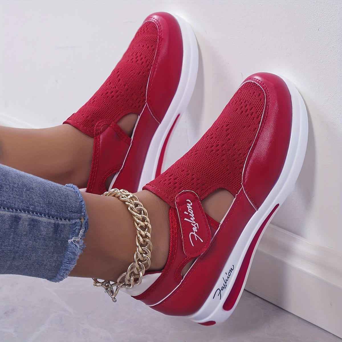 Breeze Walk Plus-Size Wedge Shoes