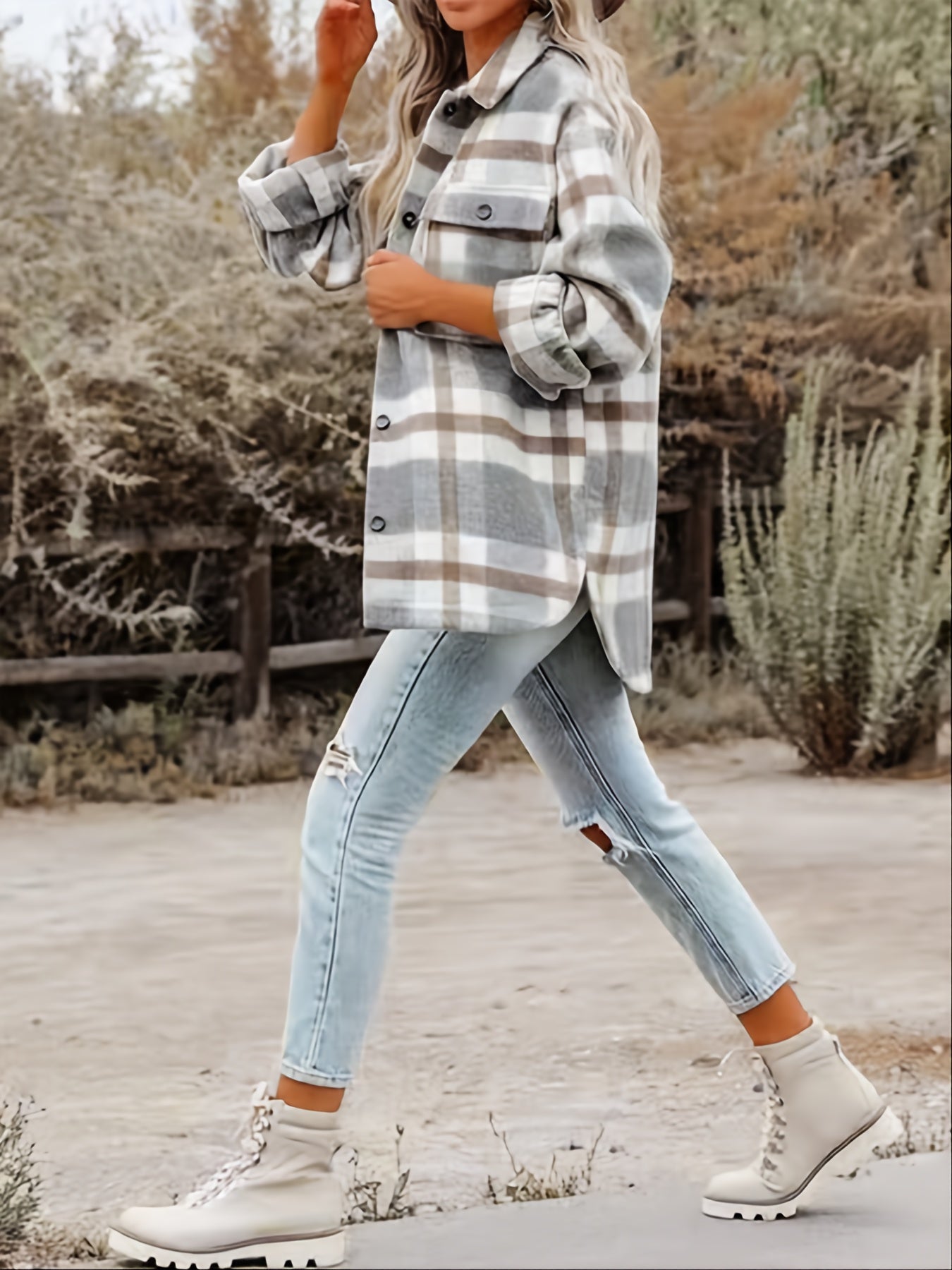 Lux Tweed Overshirt