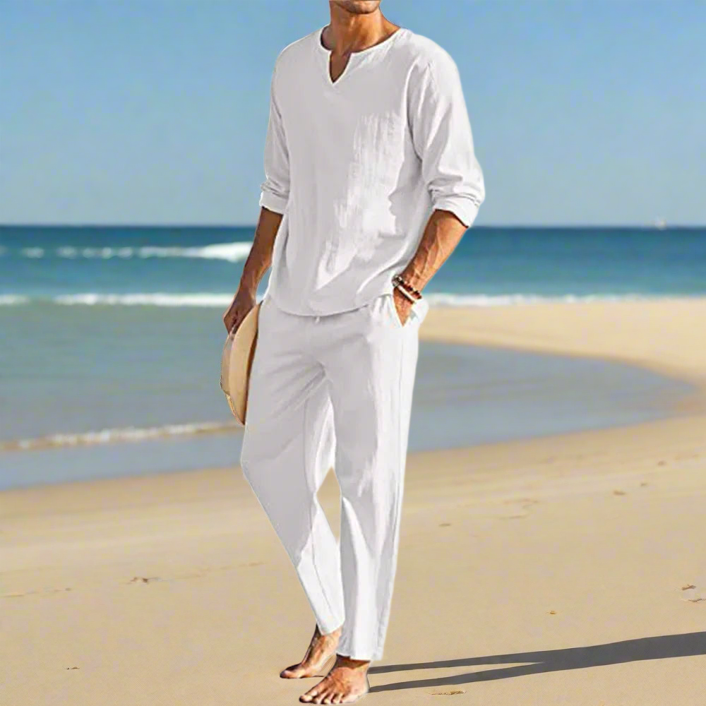 Lux Laid Back Linen Set