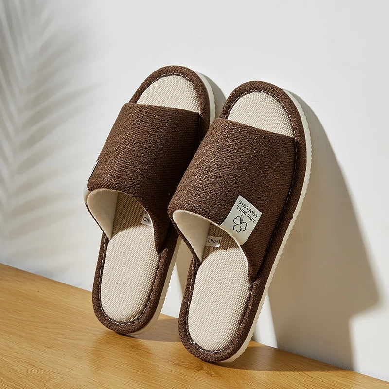 Linen Slippers