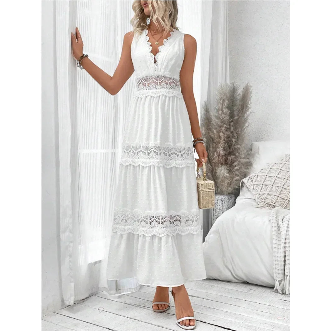 Luna Lace Maxi Dress