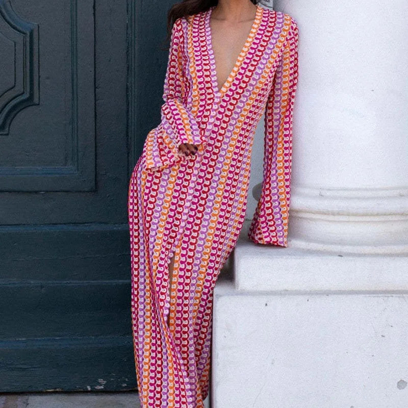Luxe Crochet Maxi Dress