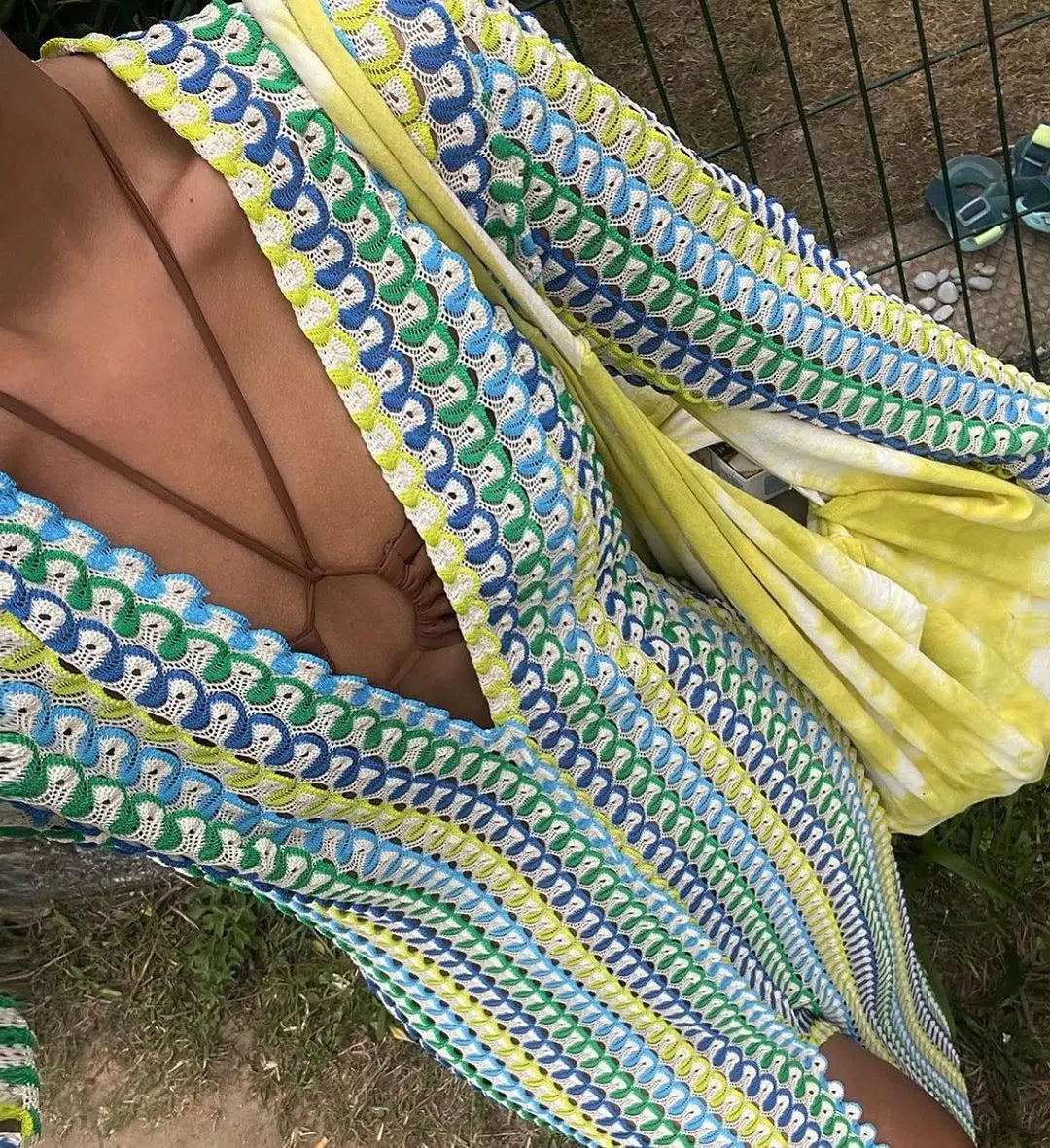 Luxe Crochet Maxi Dress