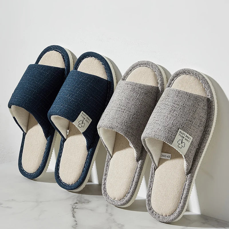 Linen Slippers