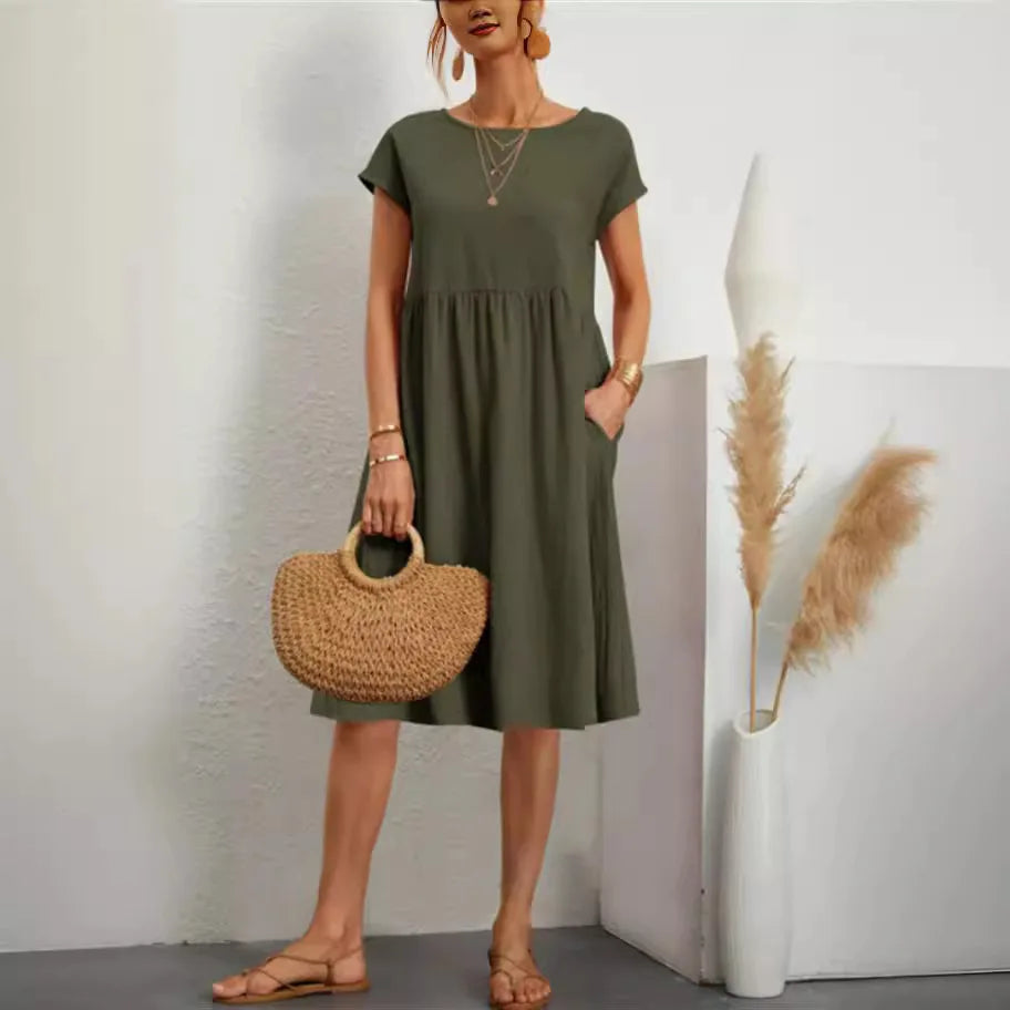 Cotton Drift Dress