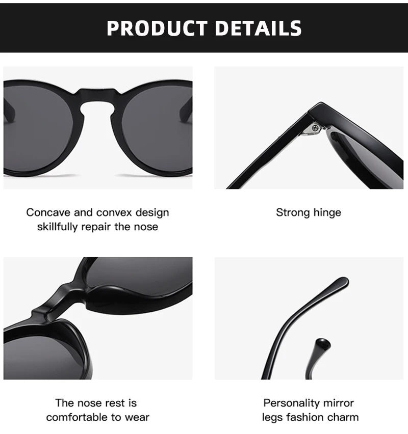 Fuqian Retro Sunglasses