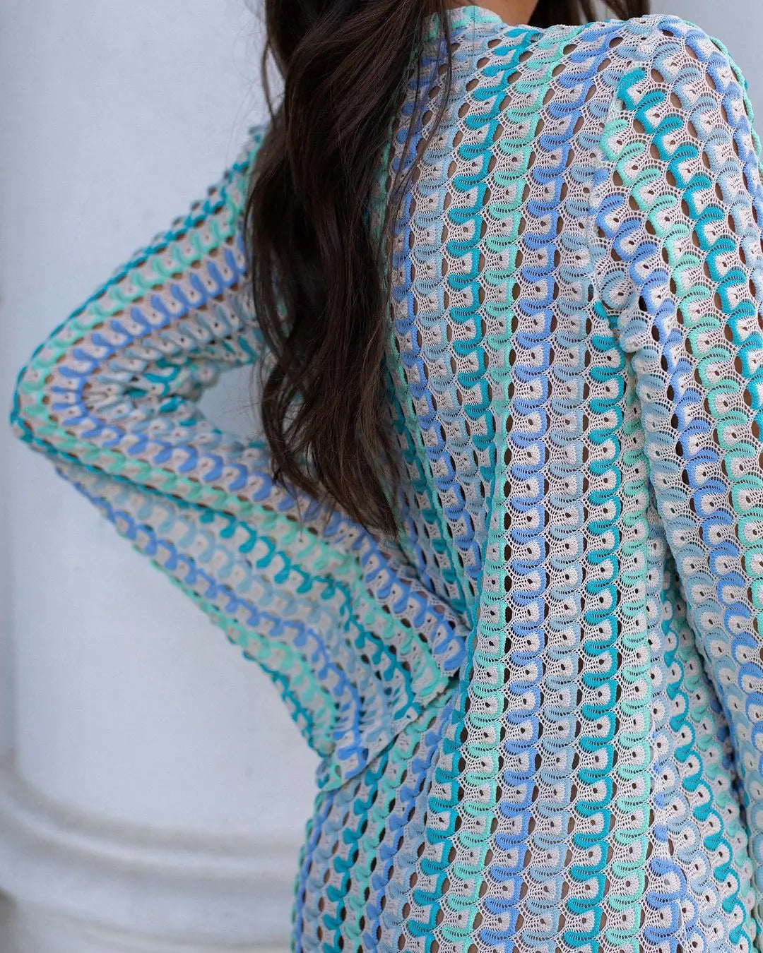 Luxe Crochet Maxi Dress