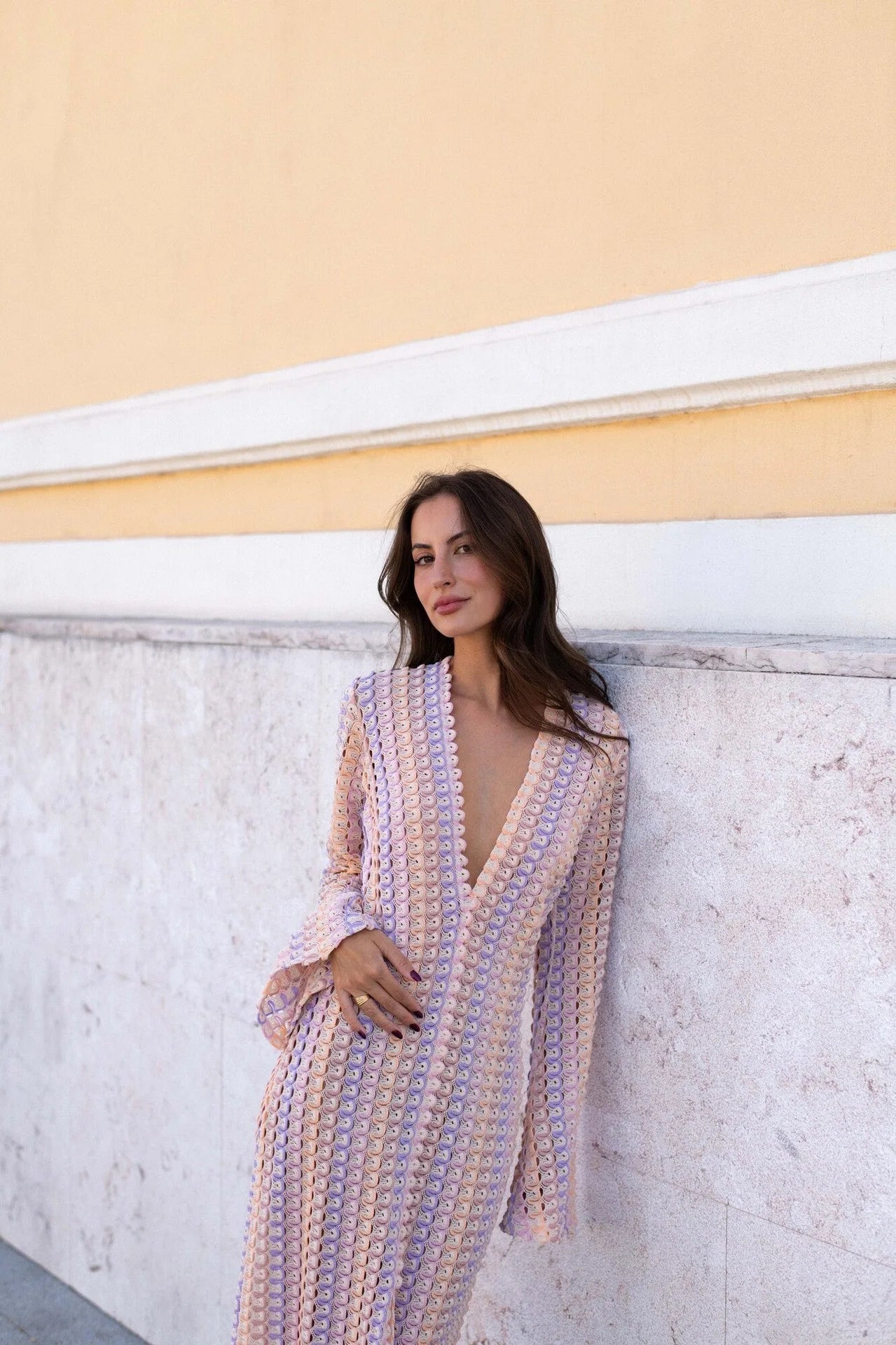 Luxe Crochet Maxi Dress