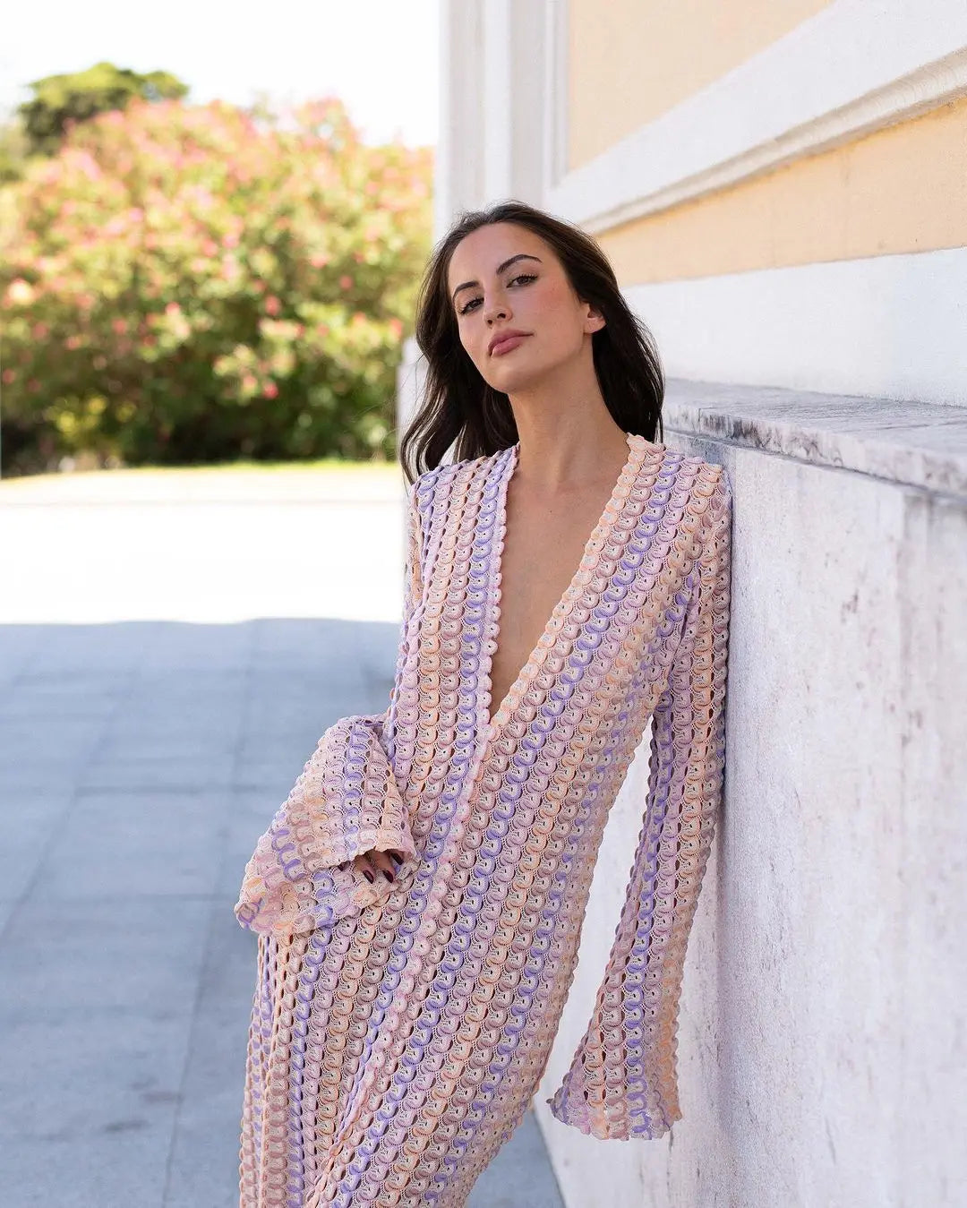 Luxe Crochet Maxi Dress