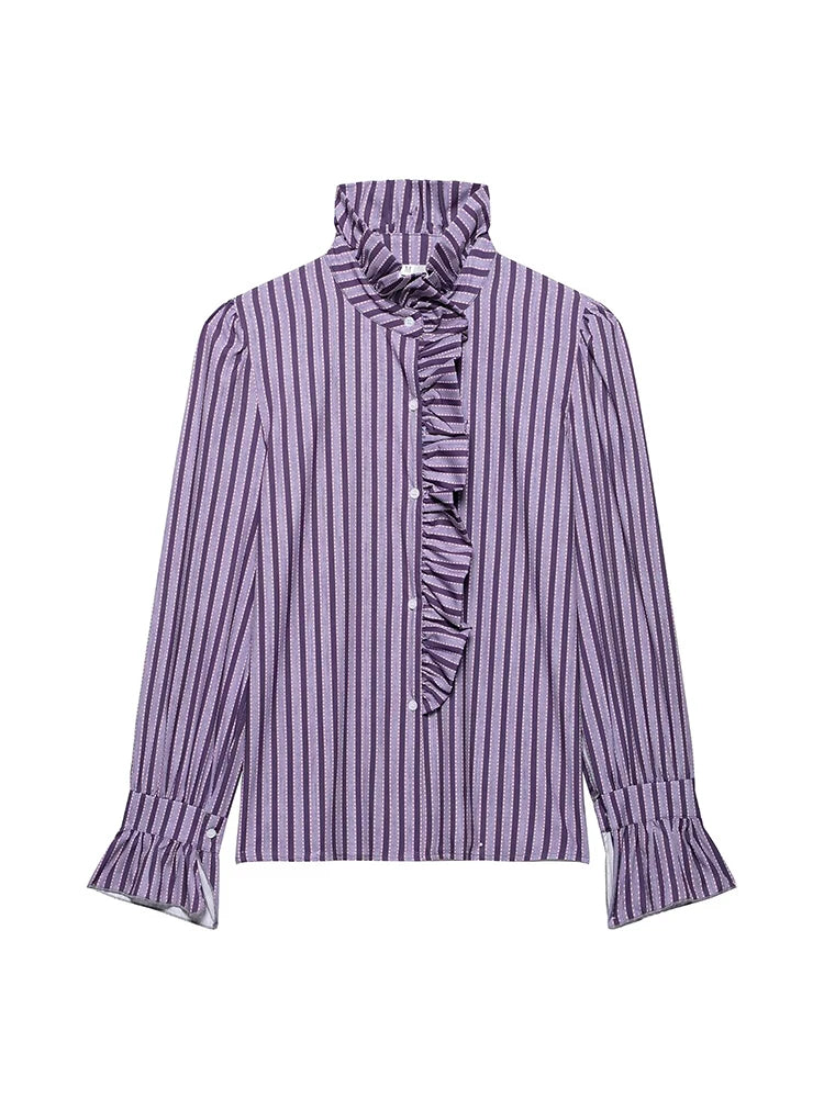Casual Chic Stripe Blouse