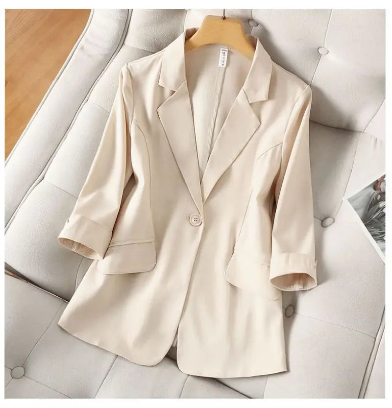 Luxe Azure Blazer