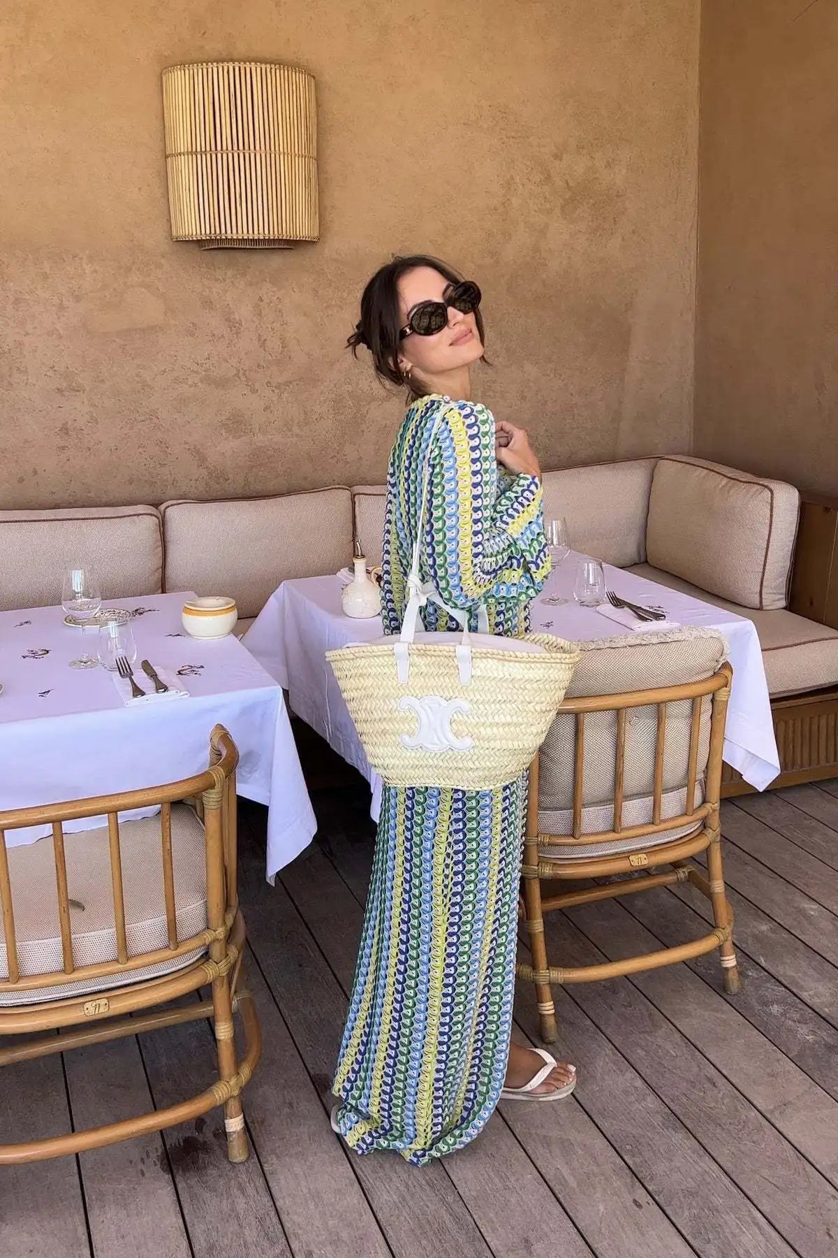 Luxe Crochet Maxi Dress