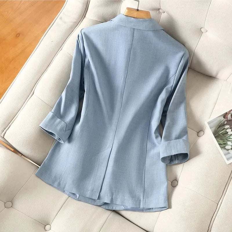 Luxe Azure Blazer