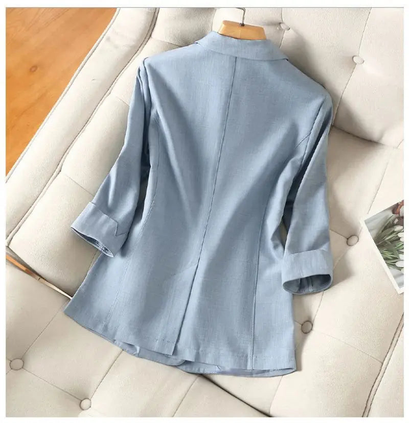 Luxe Azure Blazer