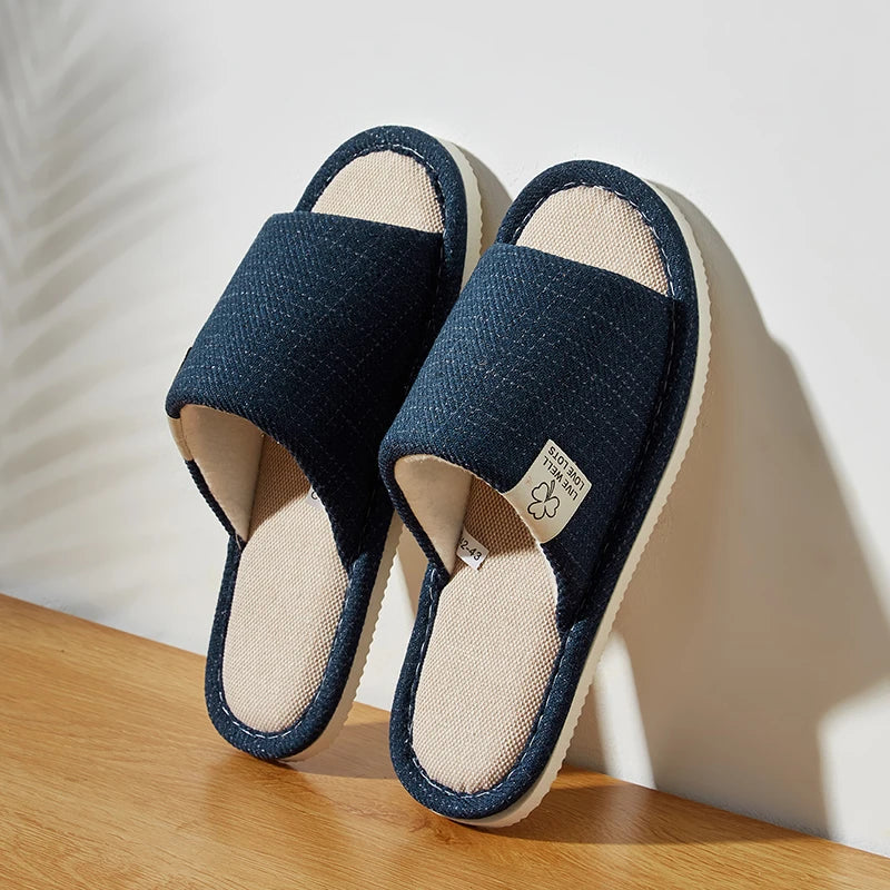 Linen Slippers