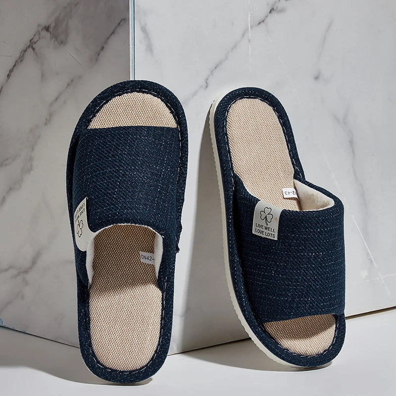 Linen Slippers