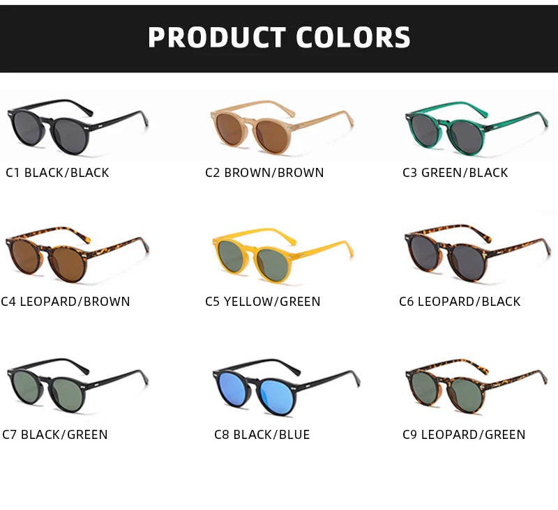 Fuqian Retro Sunglasses