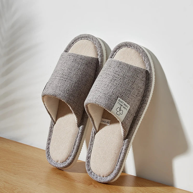 Linen Slippers