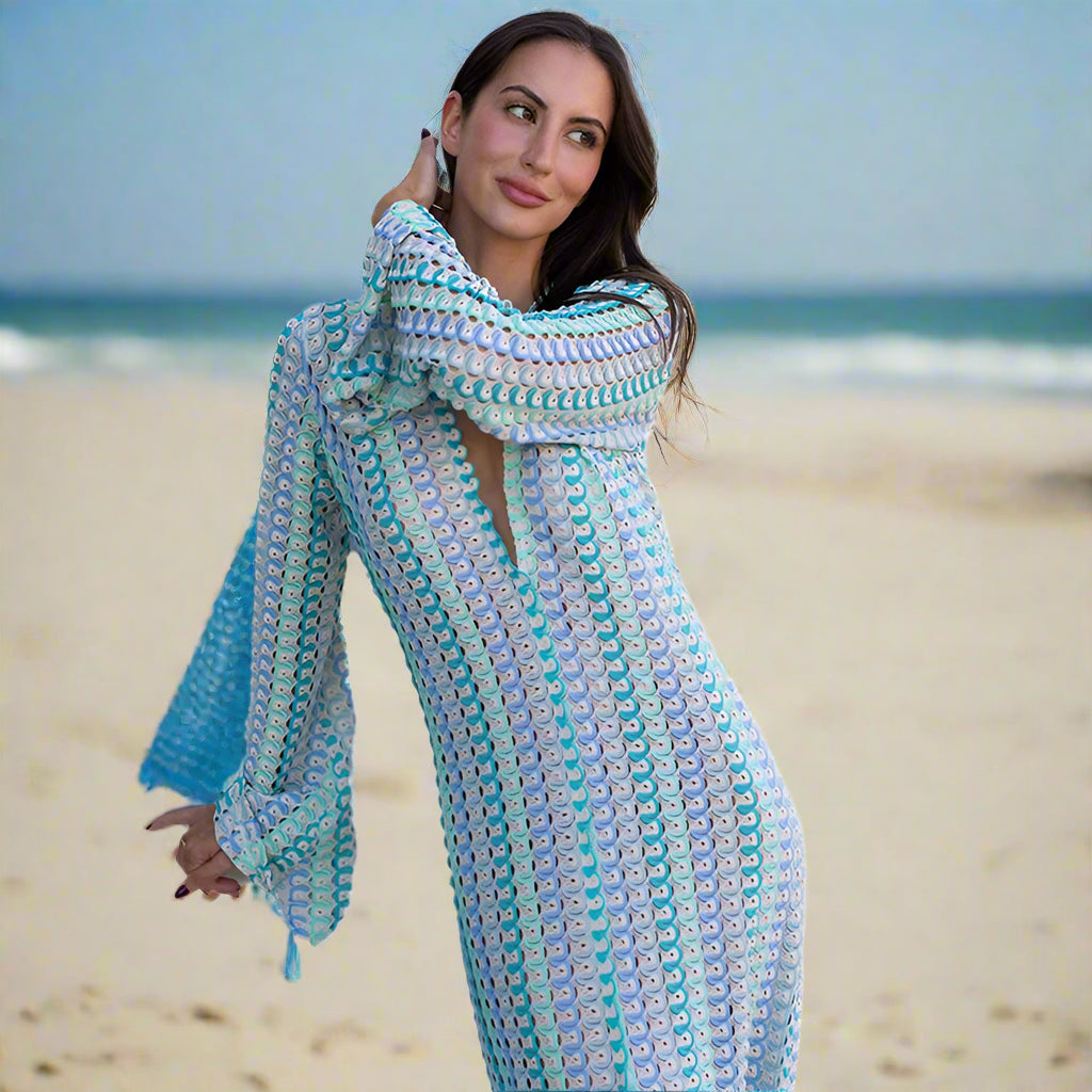 Luxe Crochet Maxi Dress