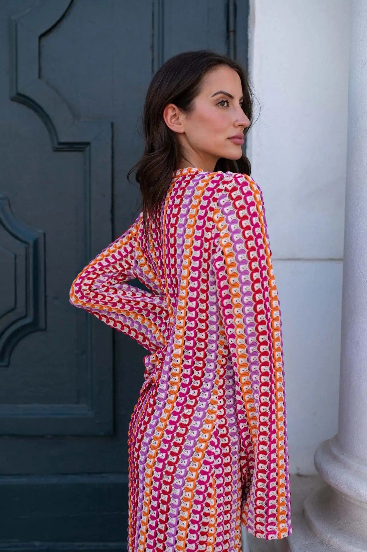 Luxe Crochet Maxi Dress