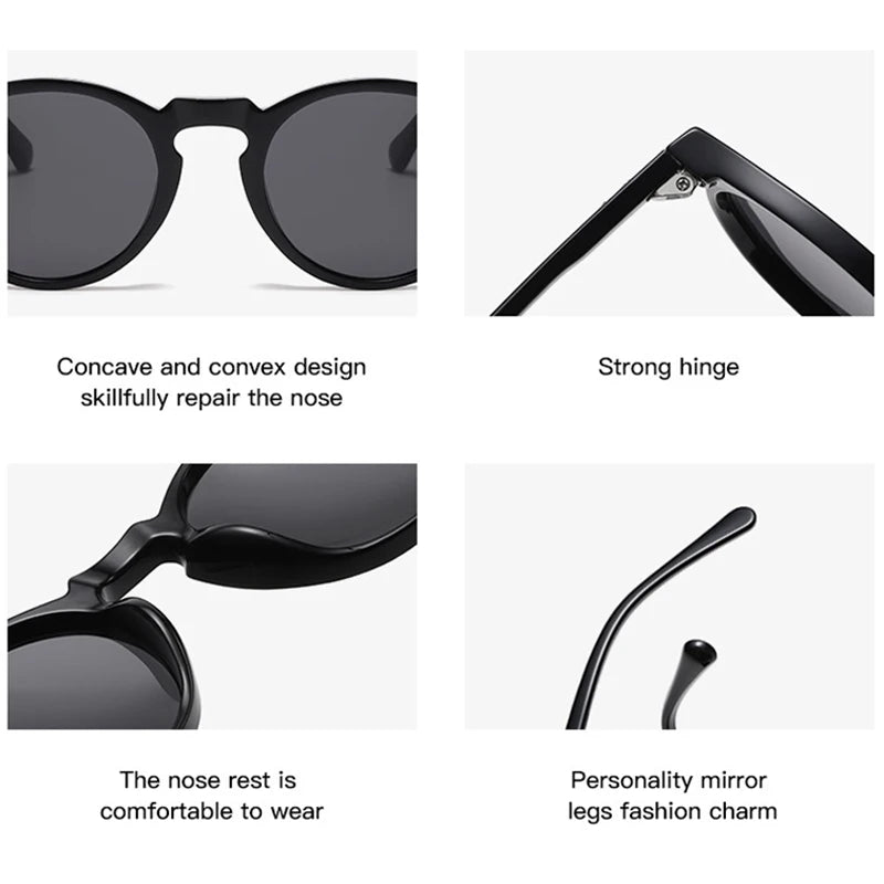 Fuqian Retro Sunglasses