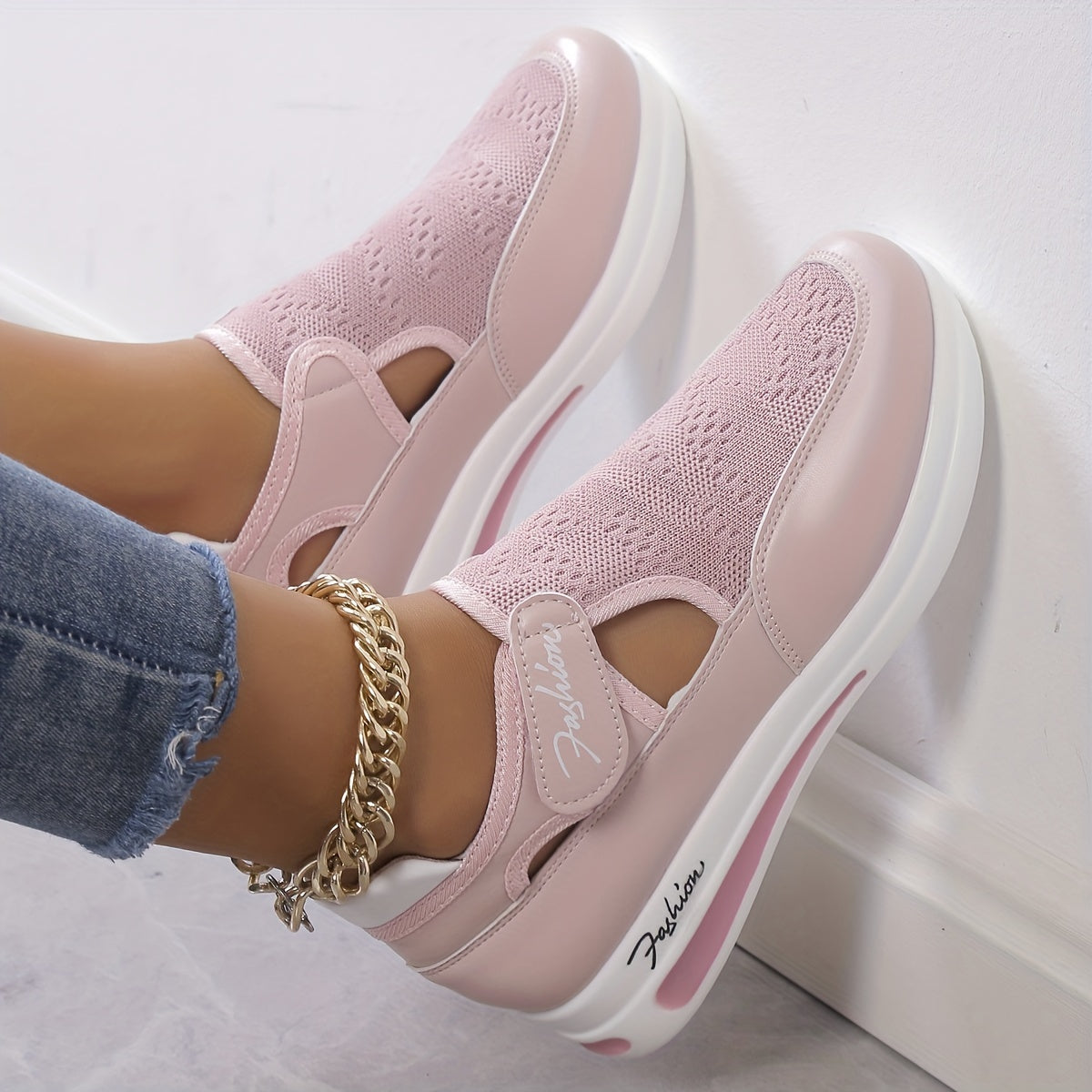 Breeze Walk Plus-Size Wedge Shoes