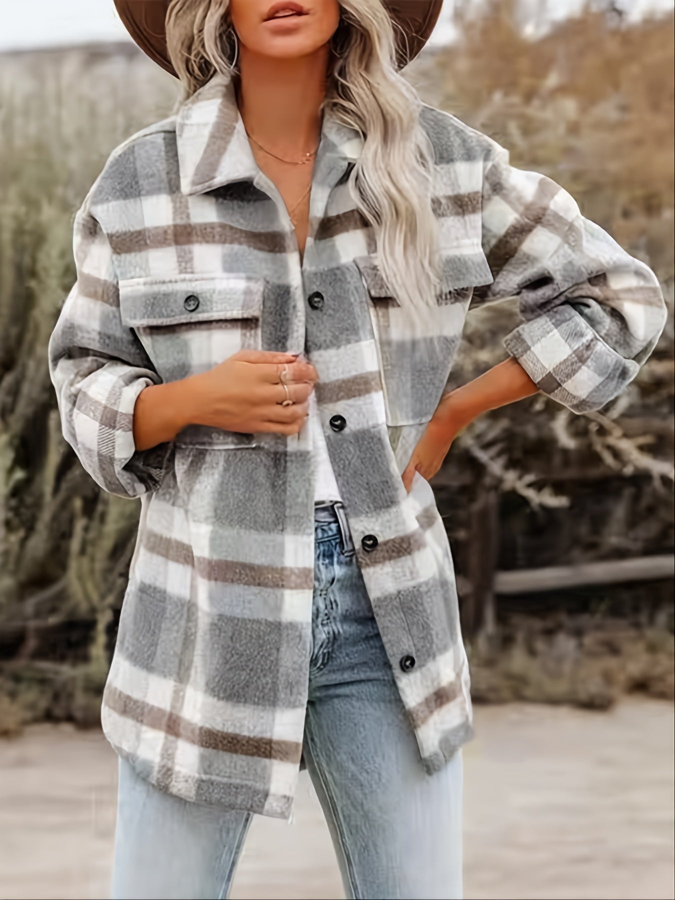 Lux Tweed Overshirt