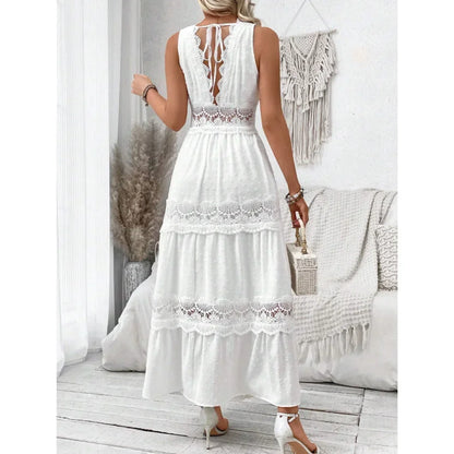 Luna Lace Maxi Dress