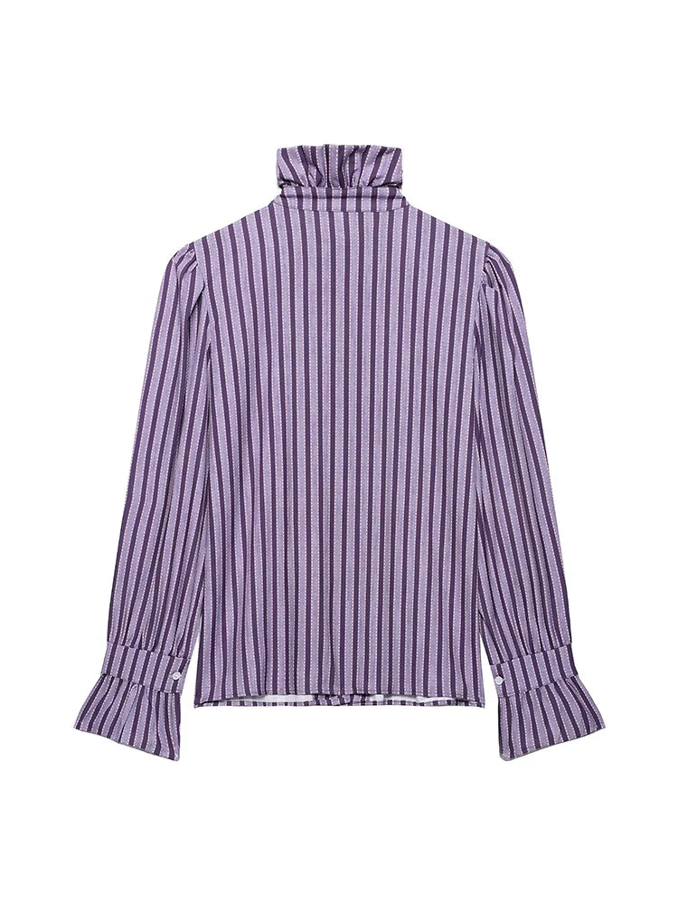 Casual Chic Stripe Blouse