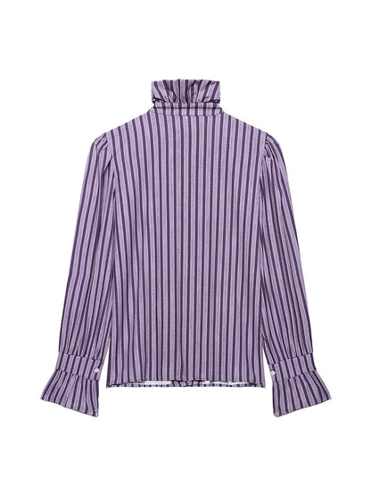 Casual Chic Stripe Blouse