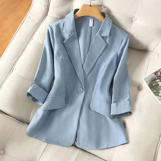 Luxe Azure Blazer