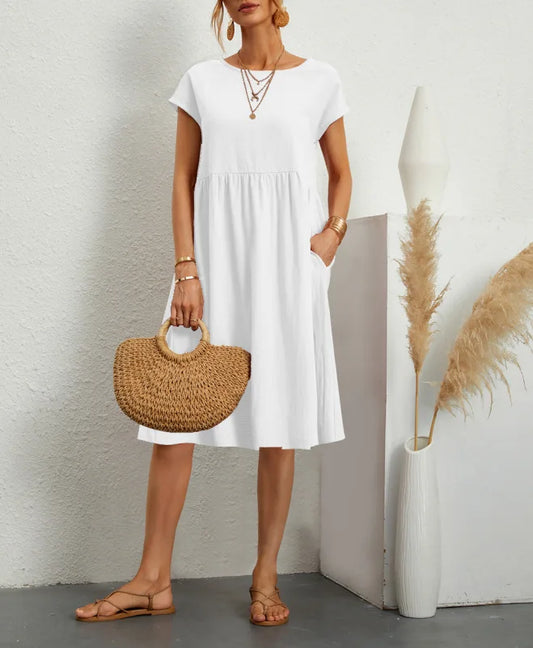Cotton Drift Dress