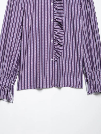 Casual Chic Stripe Blouse