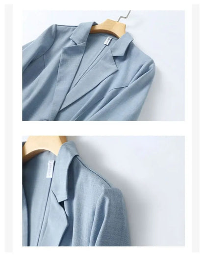 Luxe Azure Blazer