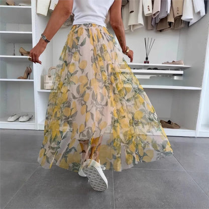 Lemon Bloom Skirt