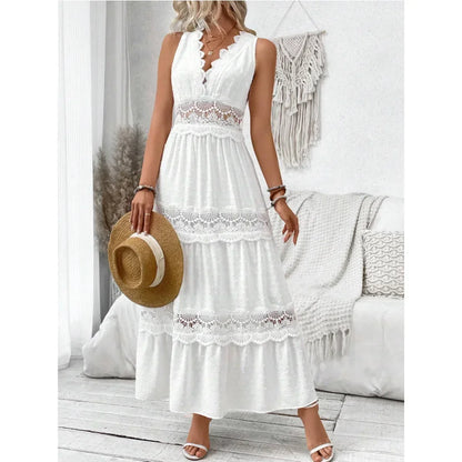 Luna Lace Maxi Dress