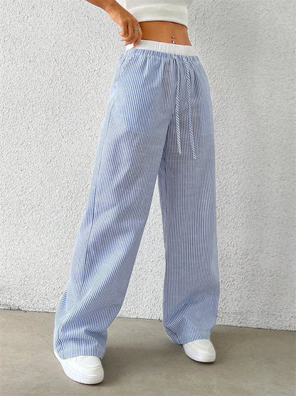 Mila Casual Striped Pants