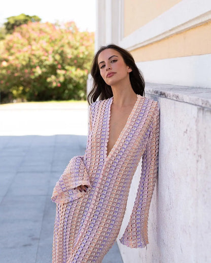 Luxe Crochet Maxi Dress