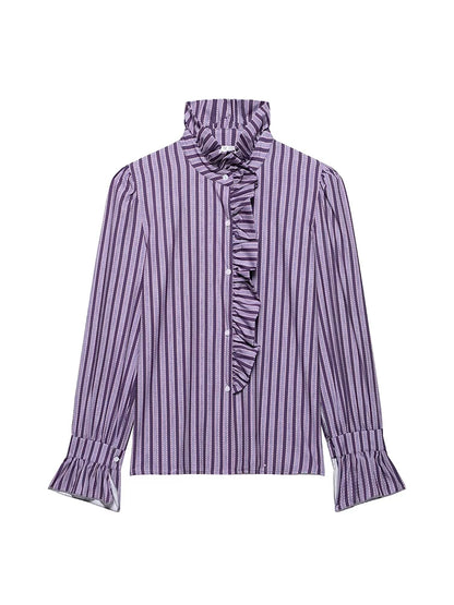 Casual Chic Stripe Blouse