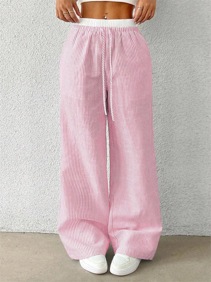 Mila Casual Striped Pants