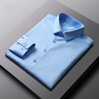 Men’s Non-Iron Wrinkle-Resistant Long Sleeve Shirt