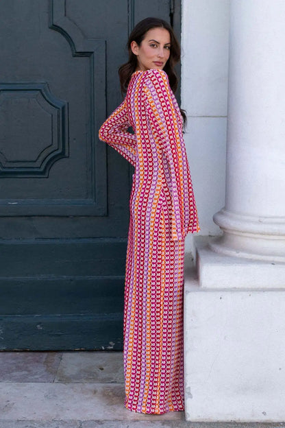 Luxe Crochet Maxi Dress