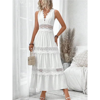 Luna Lace Maxi Dress