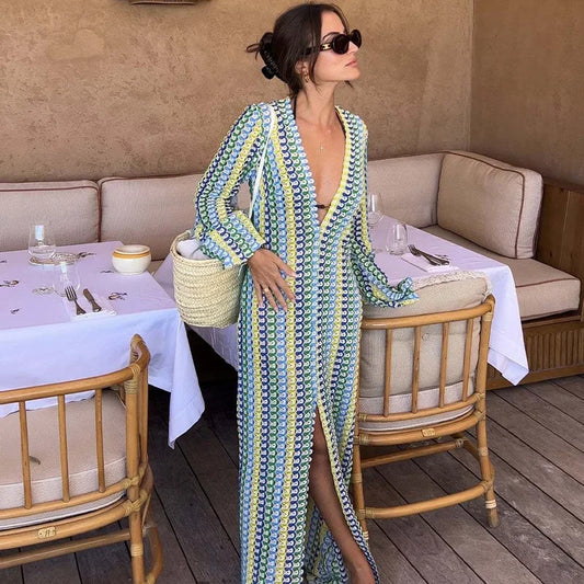 Luxe Crochet Maxi Dress