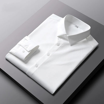 Men’s Non-Iron Wrinkle-Resistant Long Sleeve Shirt