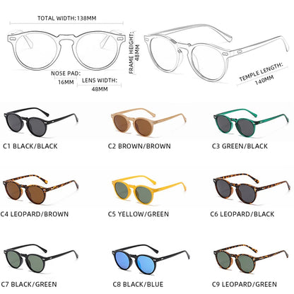 Fuqian Retro Sunglasses
